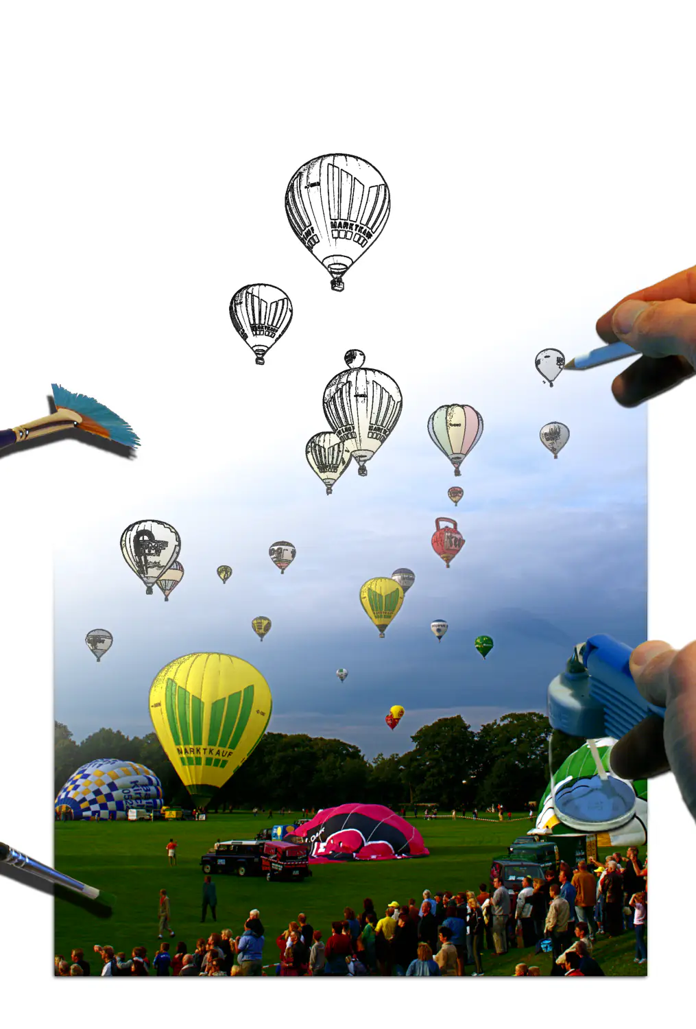 Painting in progress